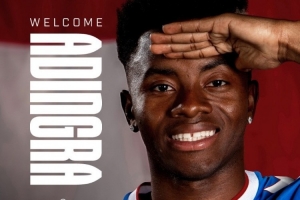 官方:桑德兰签下布莱顿23岁边锋阿迪格拉 据悉转会费总价2400万欧