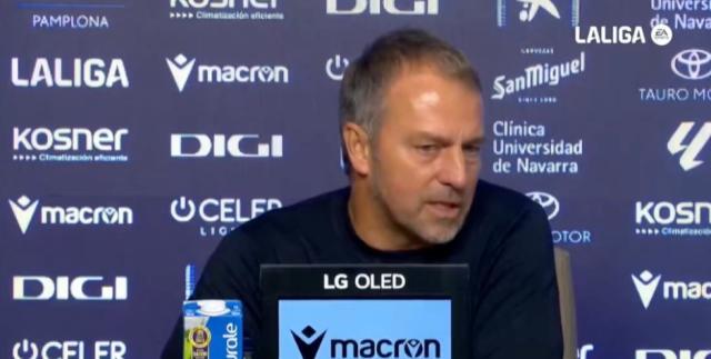 弗利克：我承担输球的责任 轮换是迫不得已